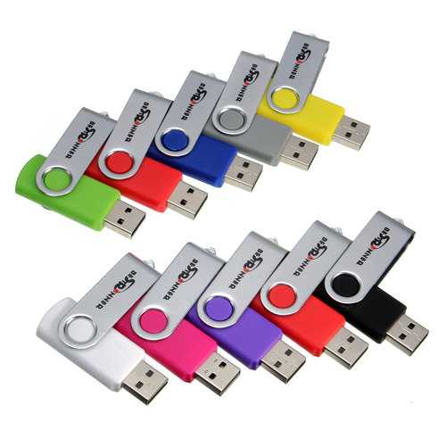 Bestrunner 8GB Foldable USB 2.0 Flash Drive - Portable Thumb Drive for Data Storage, File Transfer - Perfect for School, Office, Travel & Backup