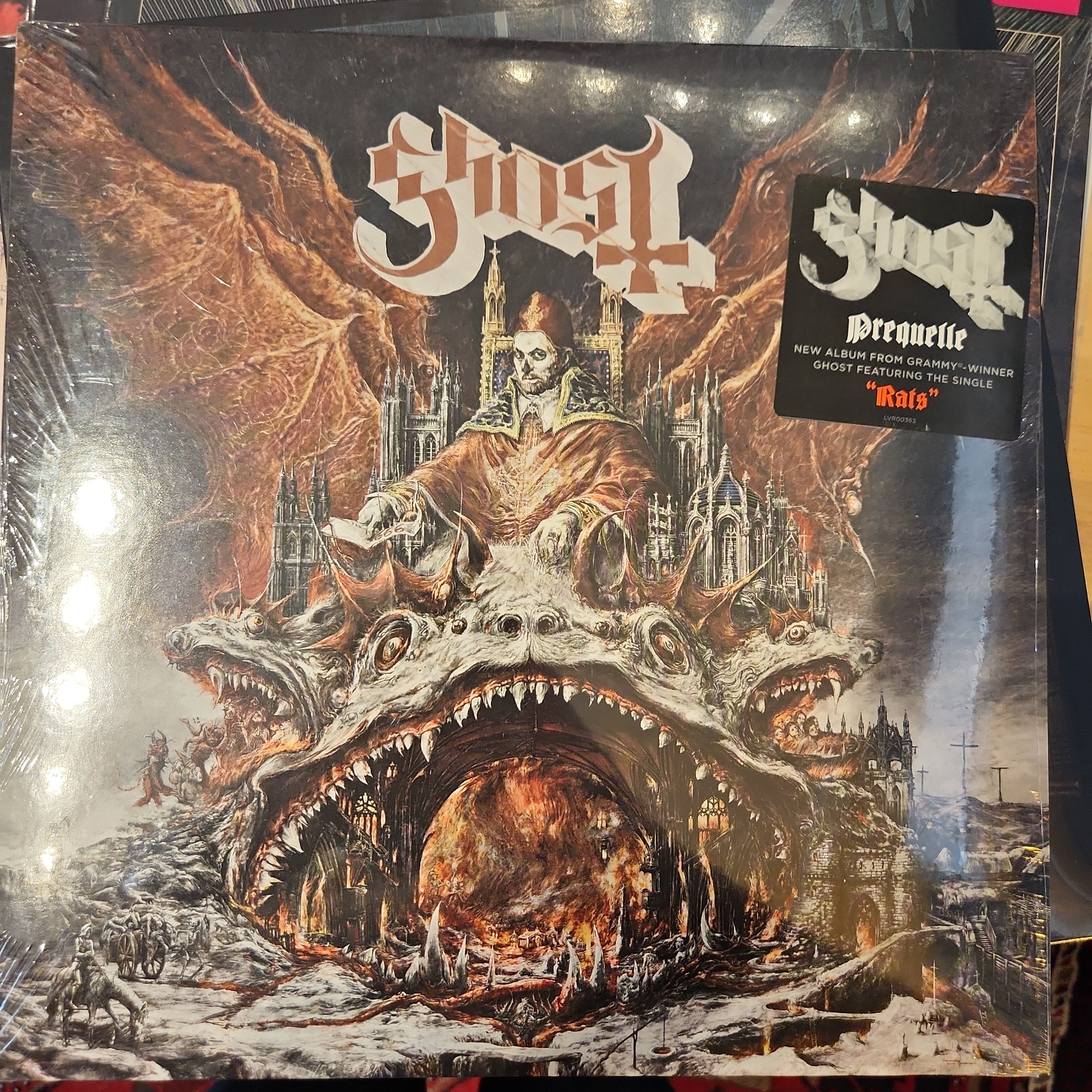 Ghost Prequelle Vinyl LP - Limited Edition Heavyweight Vinyl Record for Collectors | Perfect for Home Listening & Music Enthusiasts