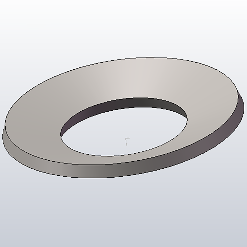 DP12VL 19 Belleville Spring Washer - High Performance Disc Spring for Industrial Machinery, Automotive, and Heavy Equipment Applications | Corrosion Resistant & Durable for Valves, Pumps, and Power Transmission Systems