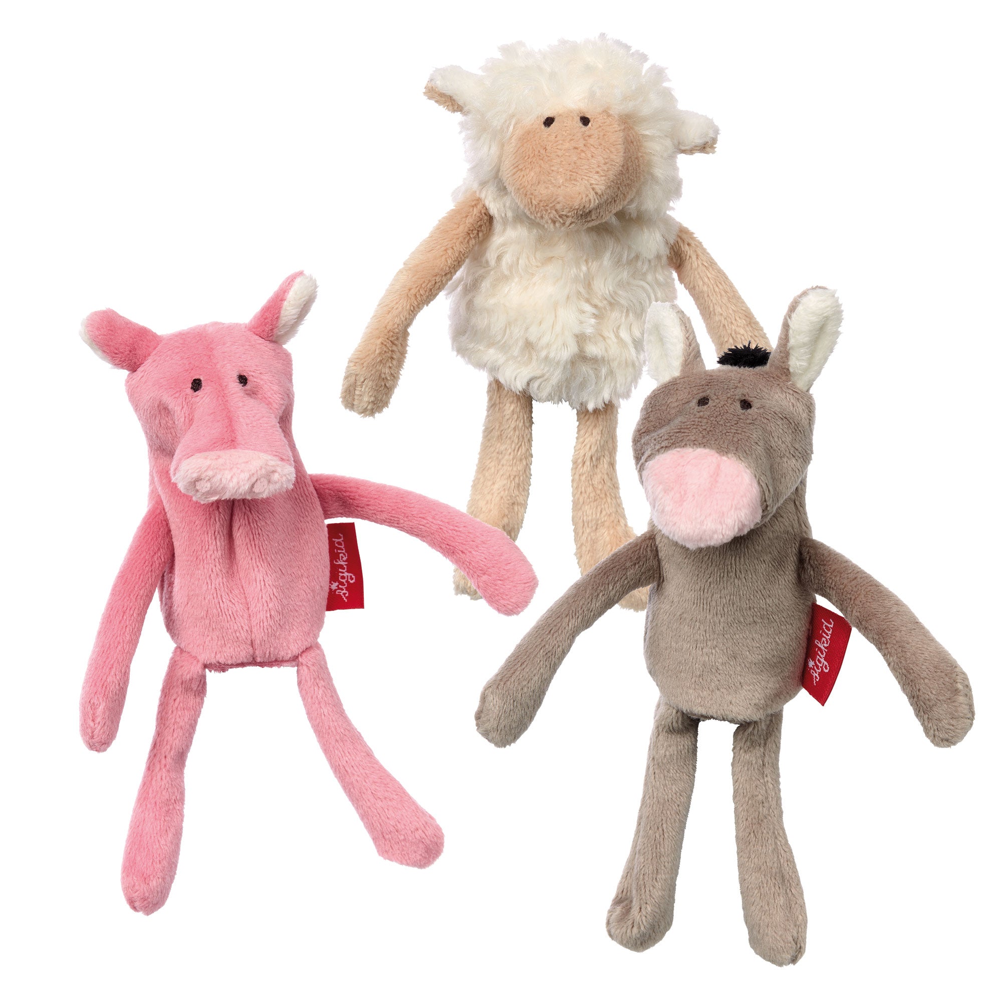 Farm Animal Finger Puppets Set - 12 Pcs Hand Puppets for Kids, Toddler Storytelling & Pretend Play - Perfect for Classroom, Daycare & Interactive Learning Activities