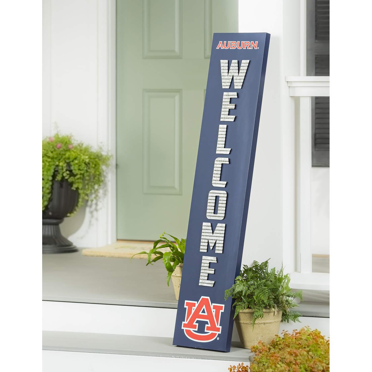 Auburn University Team Sports America Porch Leaner - Perfect for Game Day Decor, Tailgating, and Front Porch Displays