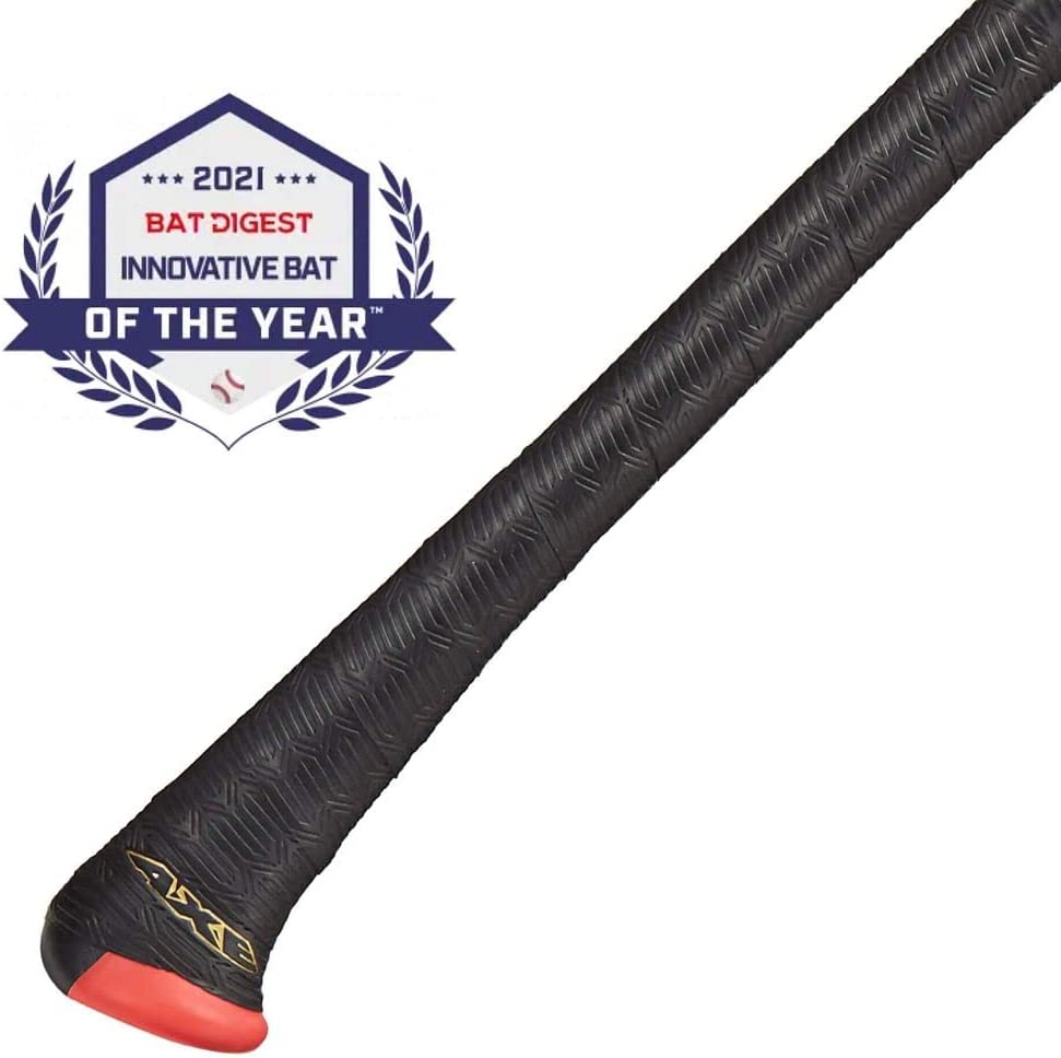 2022 New Axe Bat Avenge Pro Hybrid (-3) BBCOR Baseball Bat - Red & Black for High School & College Baseball Players - Perfect for Power Hitters & Competitive Games