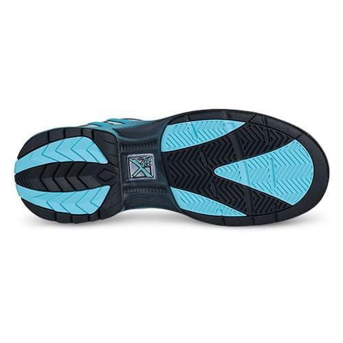 KR Strikeforce Women's Starr White/Black/Teal Right Hand Wide Width Bowling Shoes - Perfect for League Play & Tournament Bowling