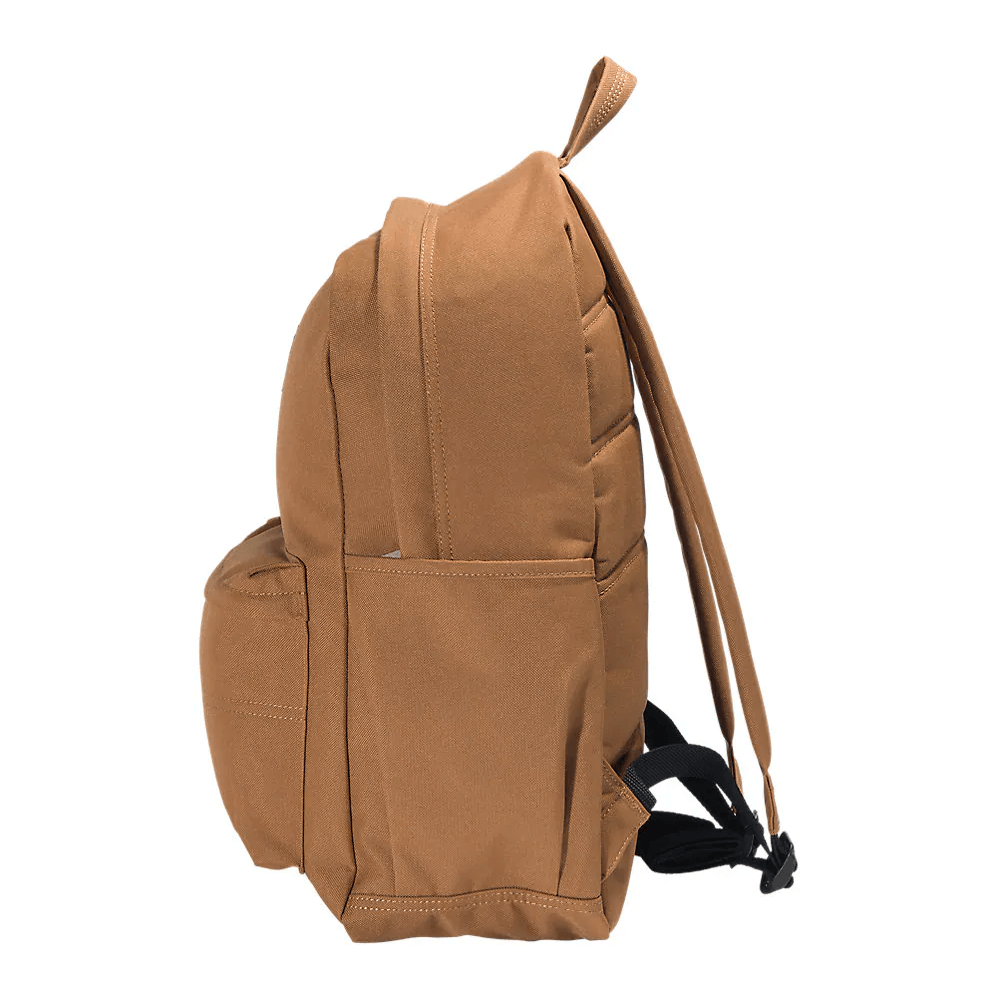 Carhartt Brown 21L Classic Backpack - Durable & Water-Resistant Daypack for Work, School, Hiking & Travel