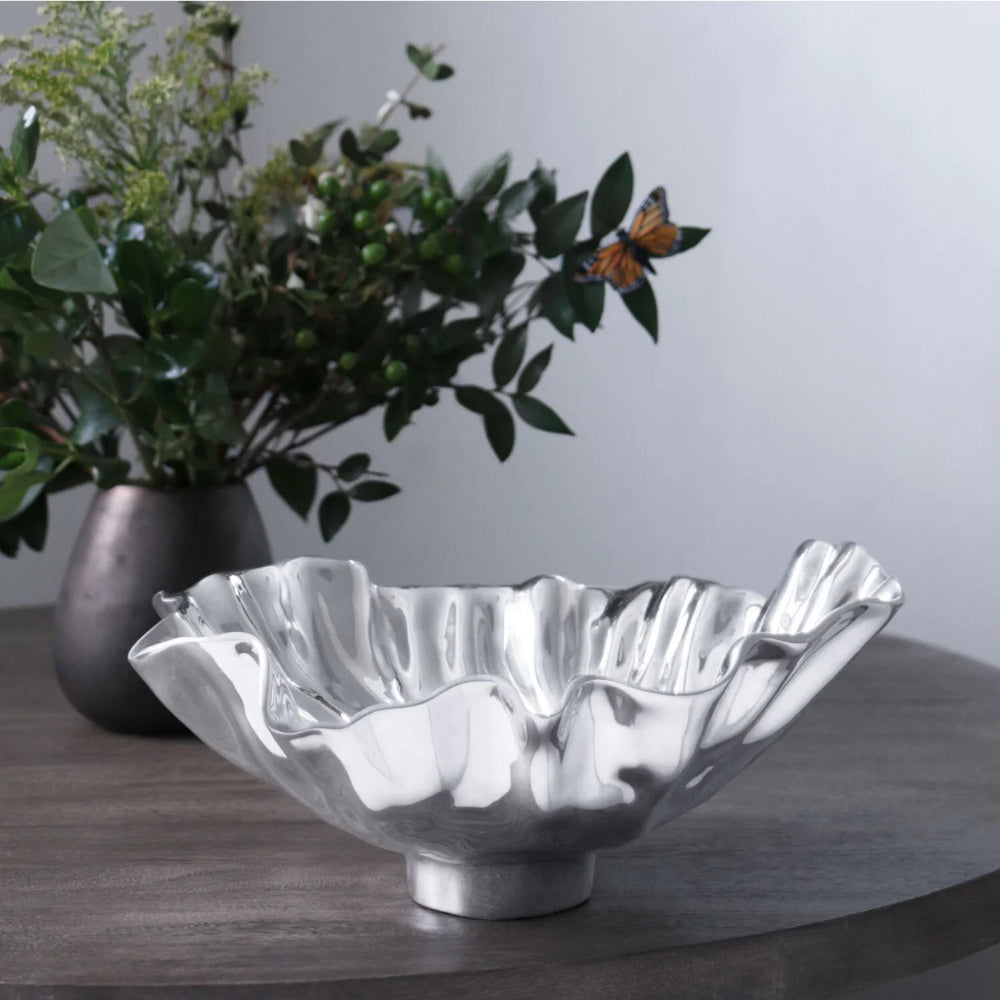 Beatriz Ball VENTO Bloom Medium Bowl - Elegant Serving Bowl for Salads, Fruits, and Desserts - Perfect for Dinner Parties, Entertaining, and Home Decor