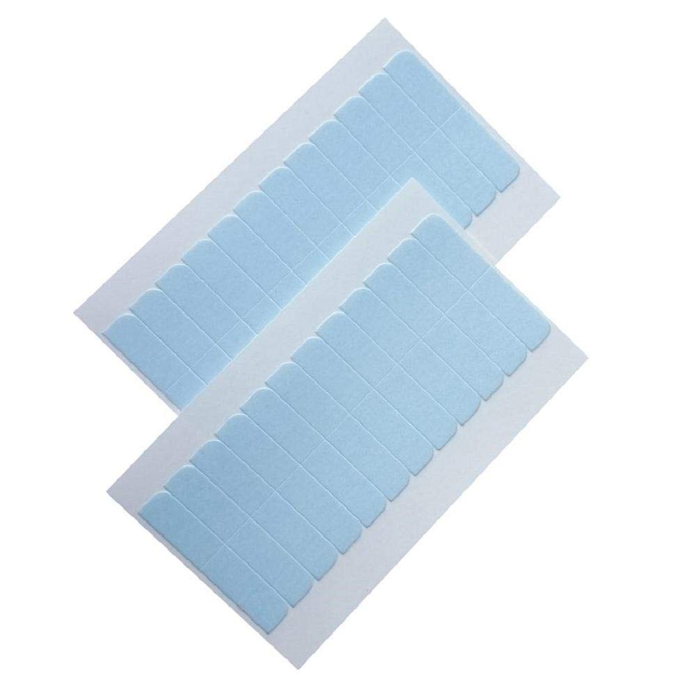 10pcs Double-Sided Adhesive Tape Tabs for Lace Wigs, Closures & Tape Hair - Strong Hold, Seamless & Eco-Friendly - Perfect for Secure Wig Attachment & Hair Extensions