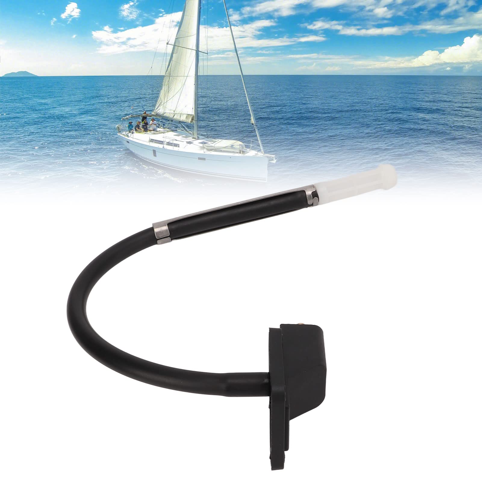 Socobeta 12L & 24L Marine Oil Suction Gauge with Hose - Outboard Oil Tank Connector Accessories for Boat Engine Maintenance & Fluid Transfer