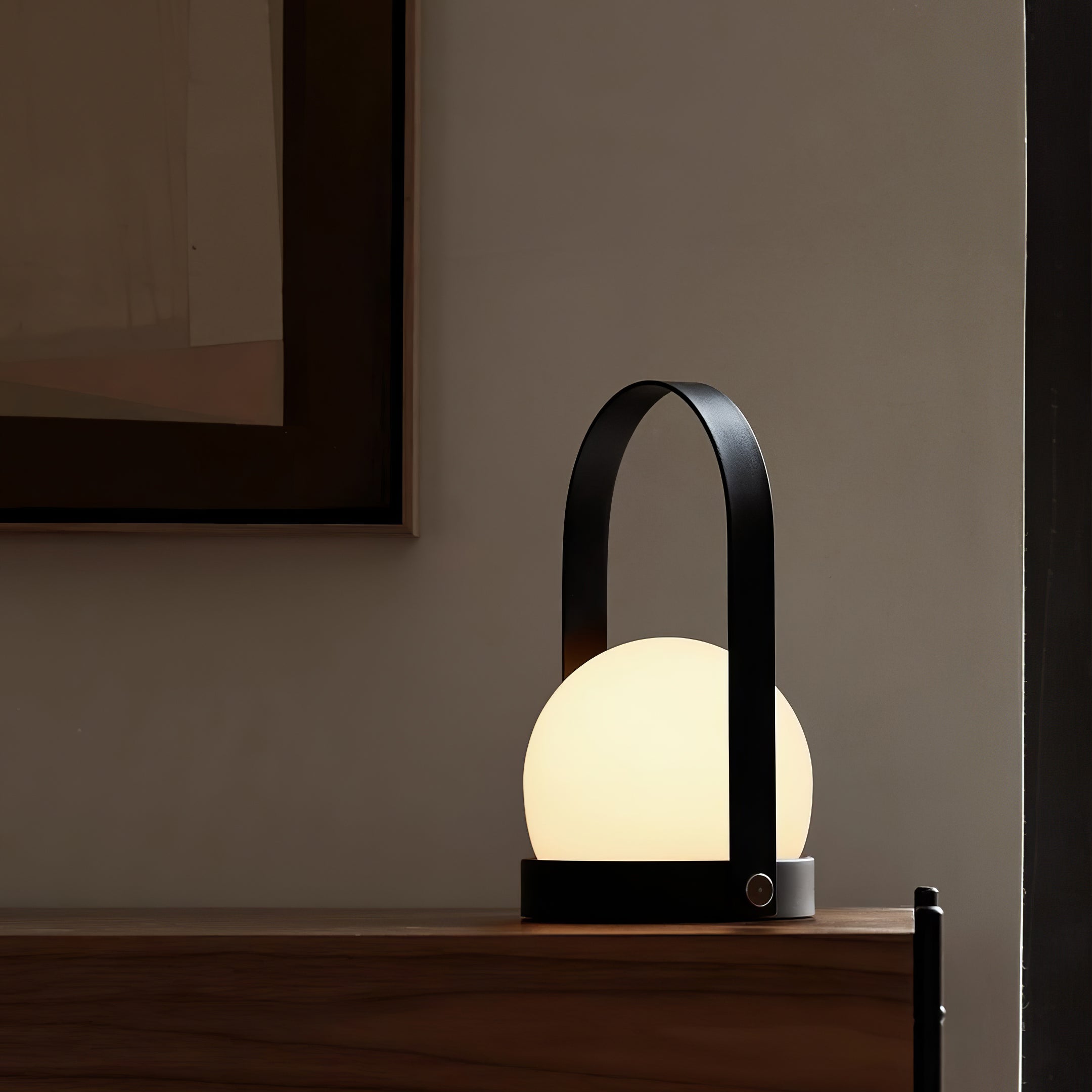 Carrie Rechargeable LED Table Lamp with Built-in Battery - Perfect for Bedroom, Living Room, and Office Lighting