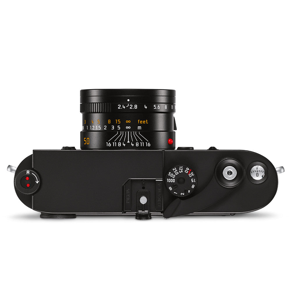 Leica M A (Typ 127) Rangefinder Camera - Black Chrome Finish for Professional Photography & Street Shooting