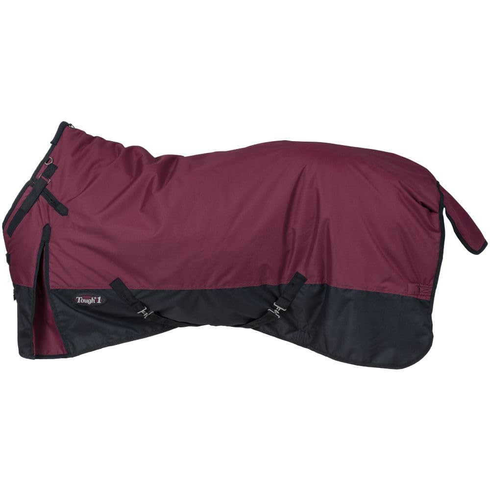 Tough 1 600D Snuggit Horse Blanket - Heavy Duty Waterproof Stable Blanket for Cold Weather Riding & Training - Perfect for Winter Horse Care & Outdoor Equestrian Activities