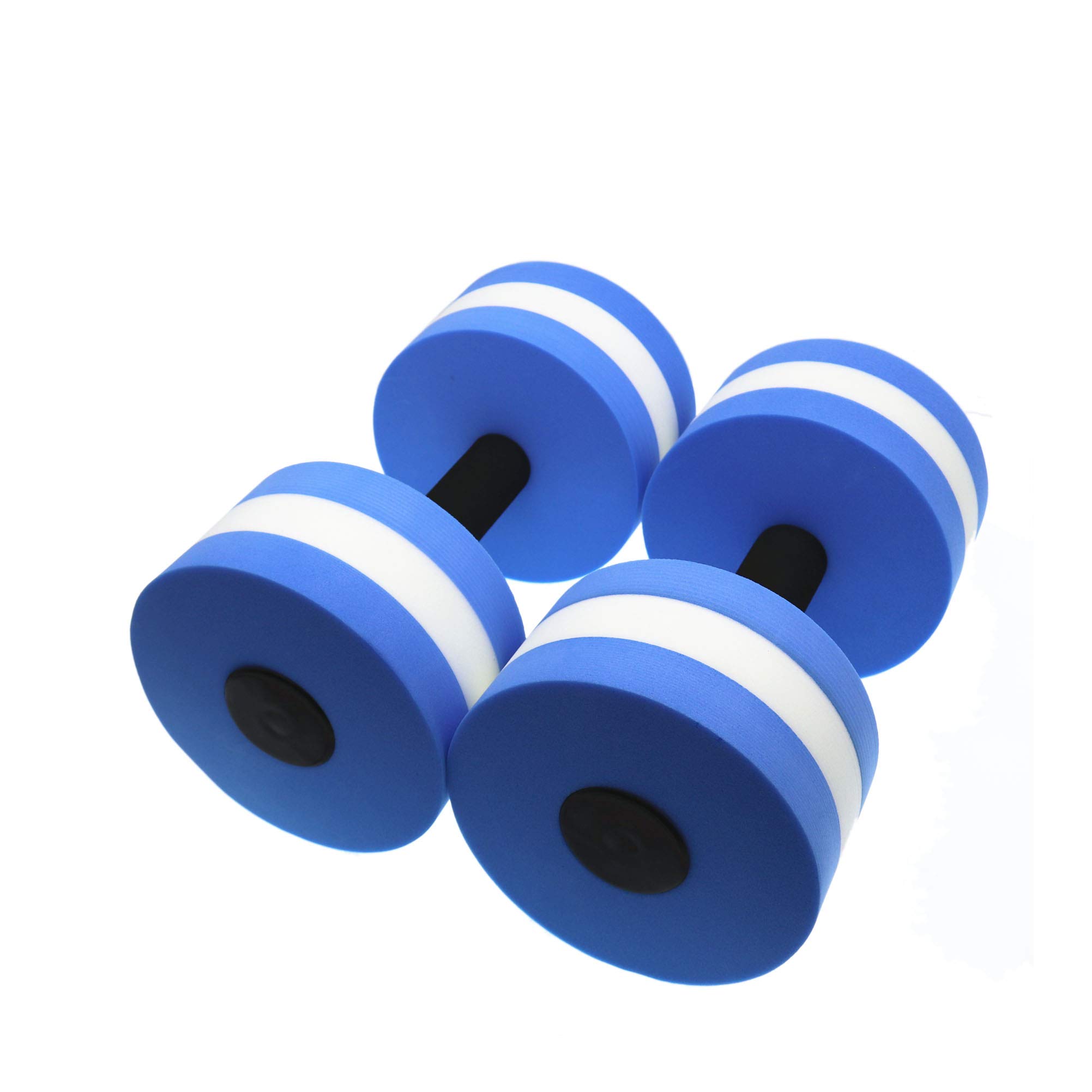 EVA Foam Water Dumbbells for Aqua Aerobics - Medium Weight Pool Exercise Equipment for Swimming & Fitness Training