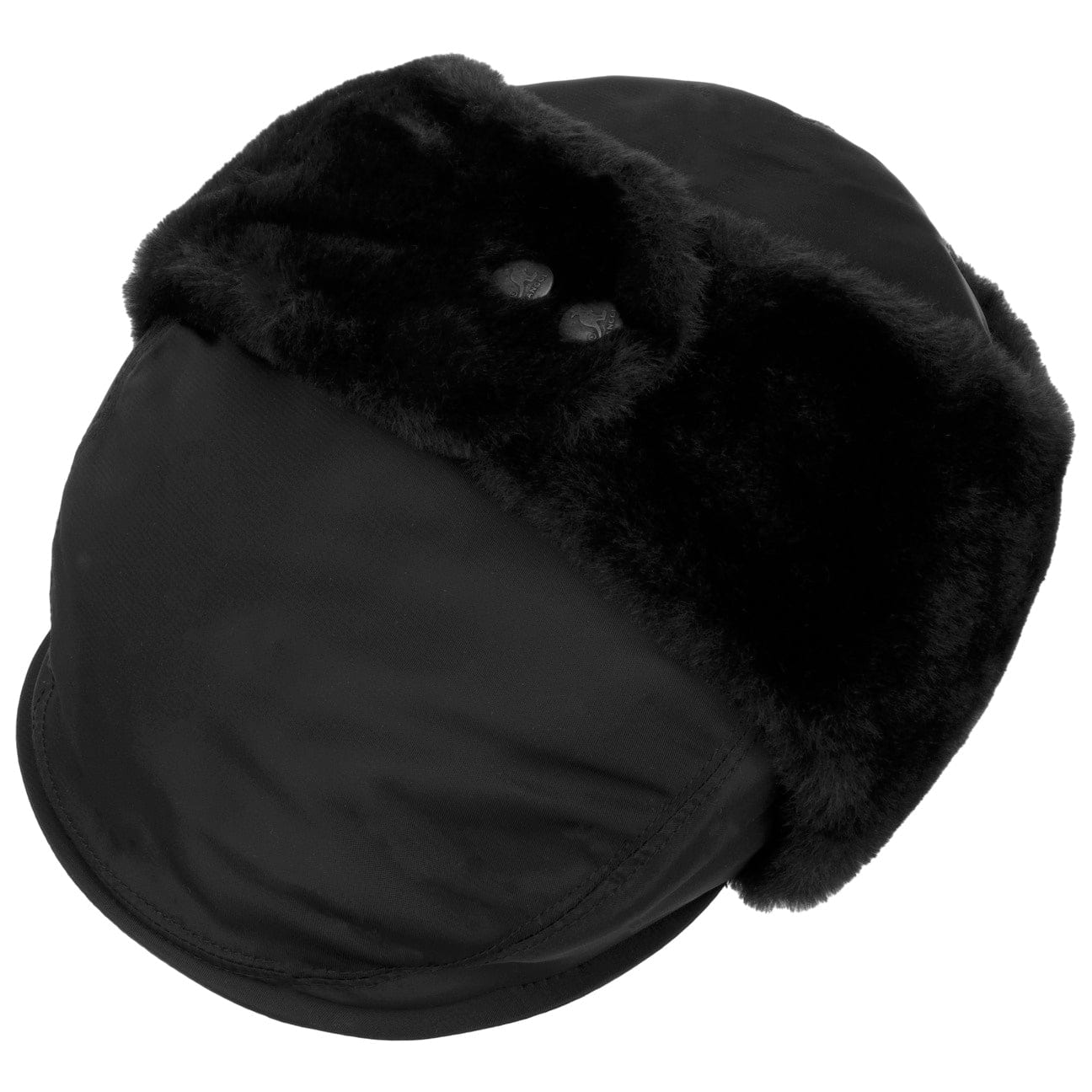 Kangol Atchison Flat Cap with Ear Flaps - Winter Warm Wool Hat for Men & Women - Perfect for Outdoor Activities, Hiking, and Cold Weather Fashion