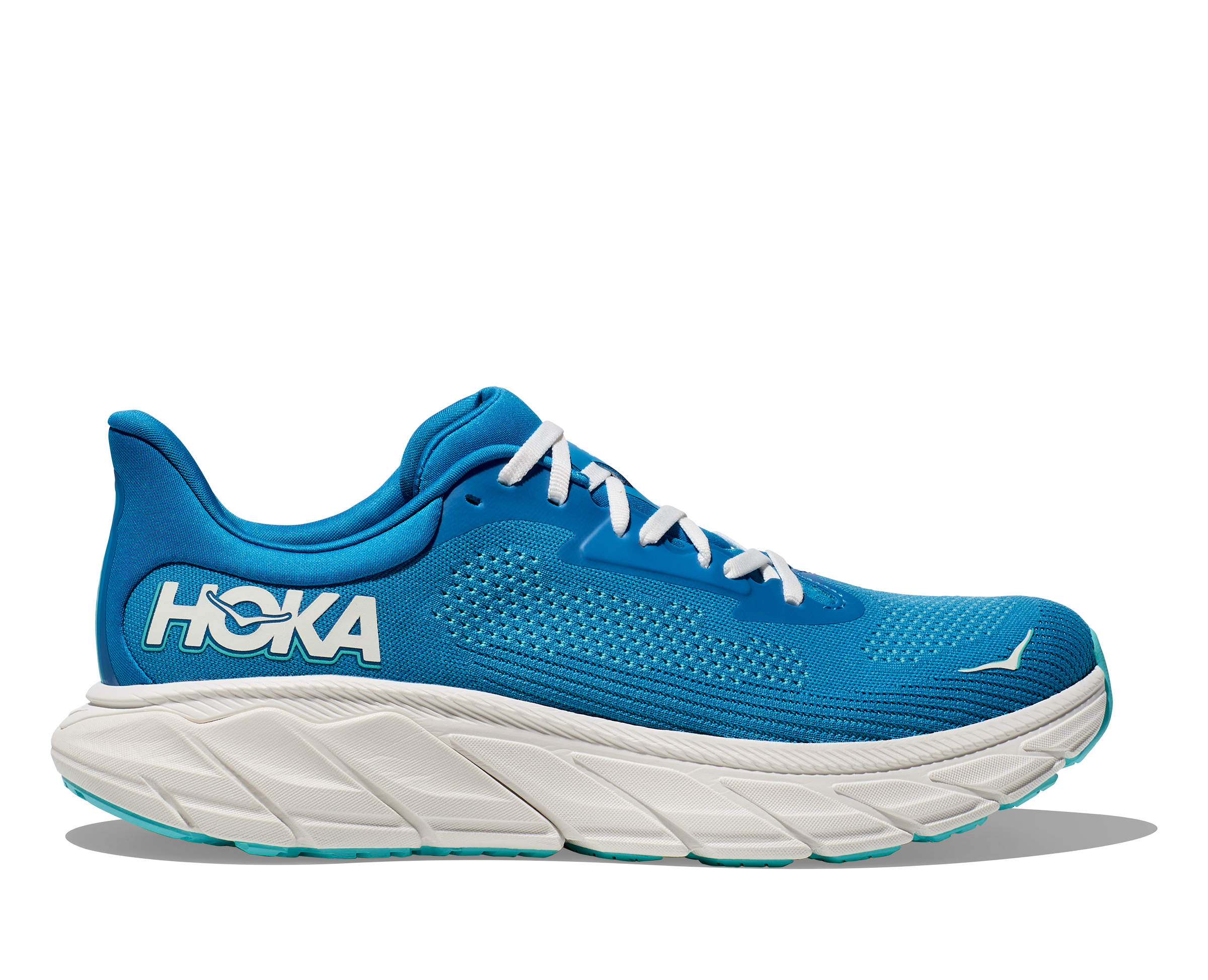Hoka One One Arahi 7 Men's Running Shoes - HLF Hoka Blue/Frost - Stability & Cushion for Road Running, Jogging & Daily Wear