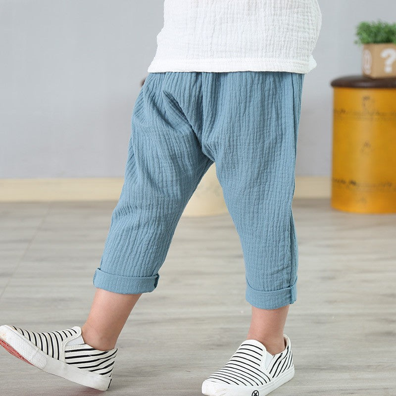 Breathable Summer Casual Trousers for Men & Women - Lightweight Comfortable Lounge Pants for Travel, Yoga, and Home Wear