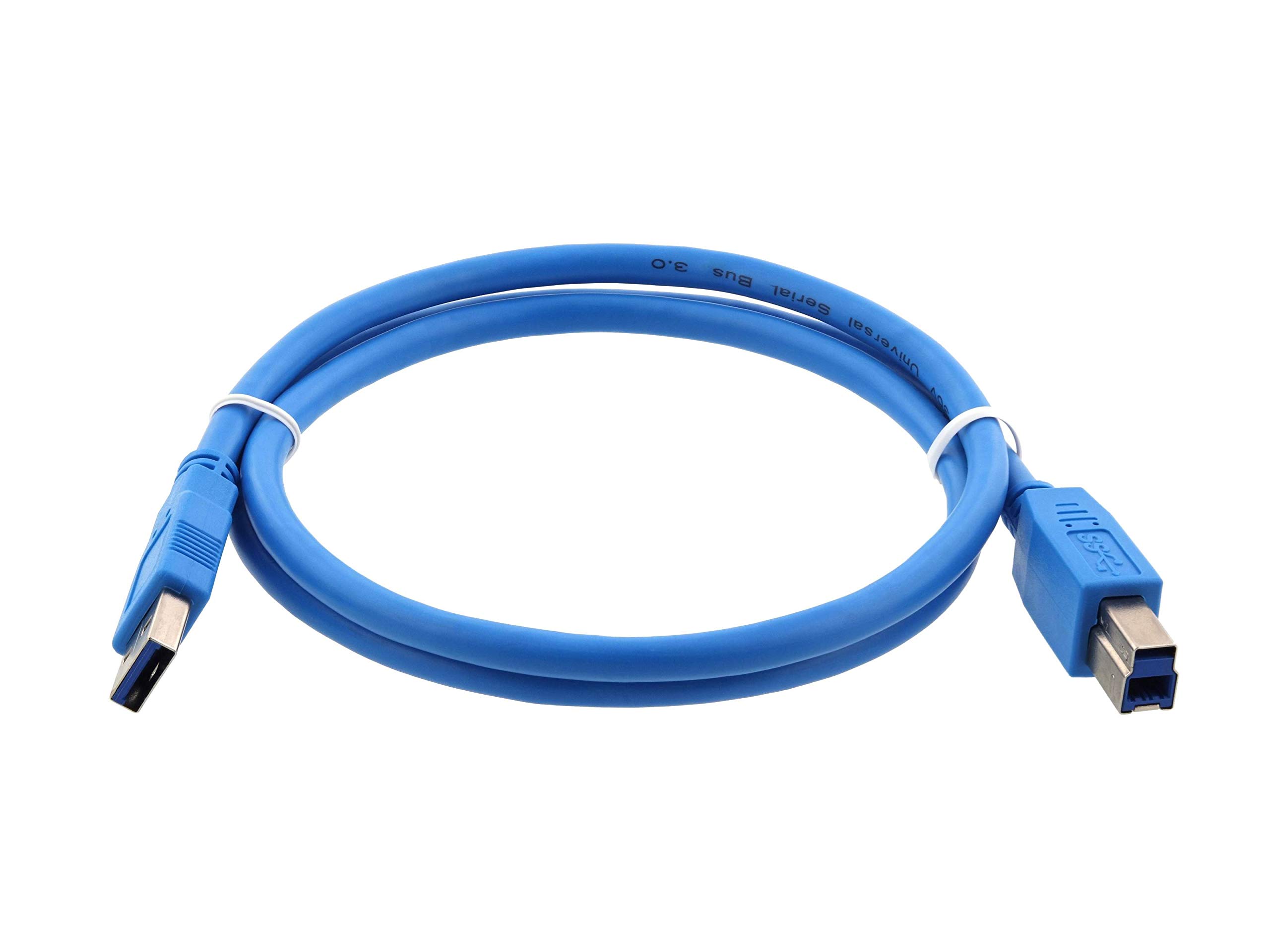 Premium Networx® USB 3.0 Cables (3 Feet, A-Male to B-Male) - High-Speed Data Sync & Charging for Printers, Scanners, External Hard Drives & More
