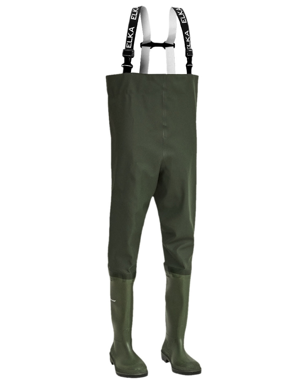 Elka Safety Waders Wellingtons - Waterproof Fishing Boots for Men & Women - Heavy Duty Rubber Boots for Hunting, Farming & Outdoor Work - Perfect for Wet Conditions & Muddy Terrains