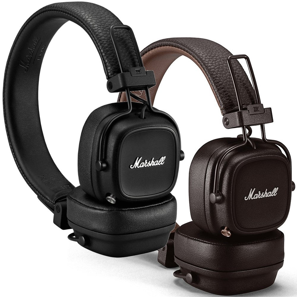 Marshall Major IV On-Ear Bluetooth Wireless Headphones with US Warranty - Premium Sound for Music Lovers, Travel & Commuting