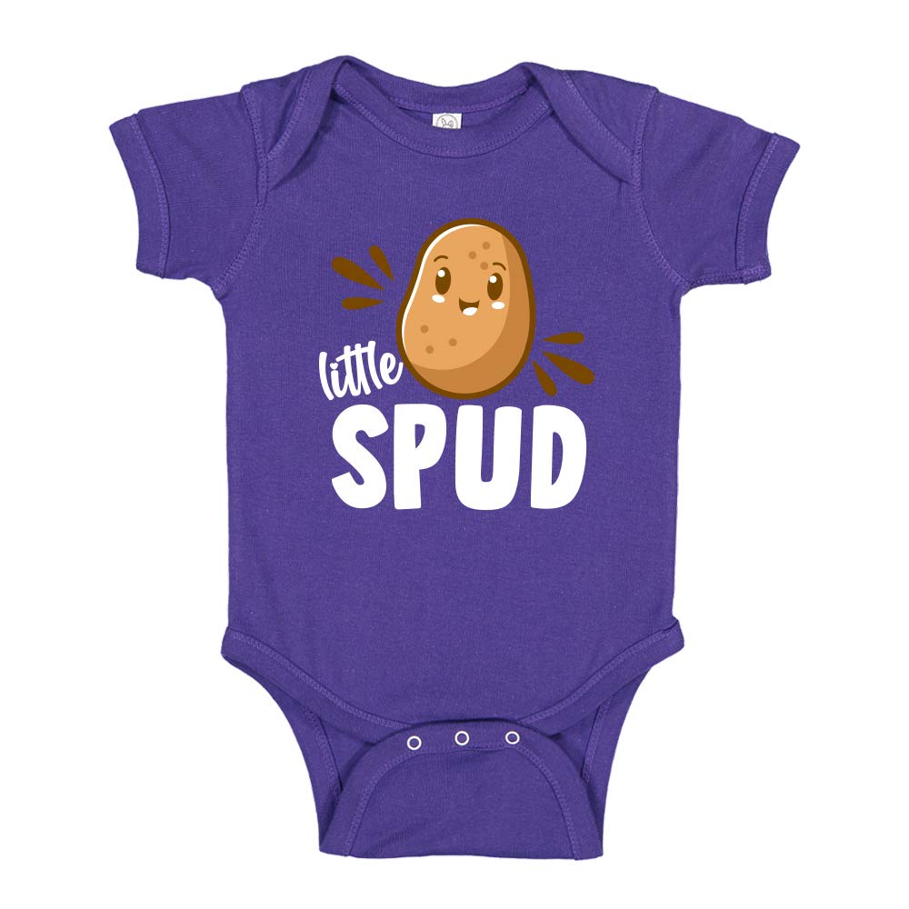 Little Spud Potato Baby Bodysuit & Toddler T-Shirt - Cute Potato-Themed Outfits for Kids | Perfect for Family Photos, Playdates & Casual Wear