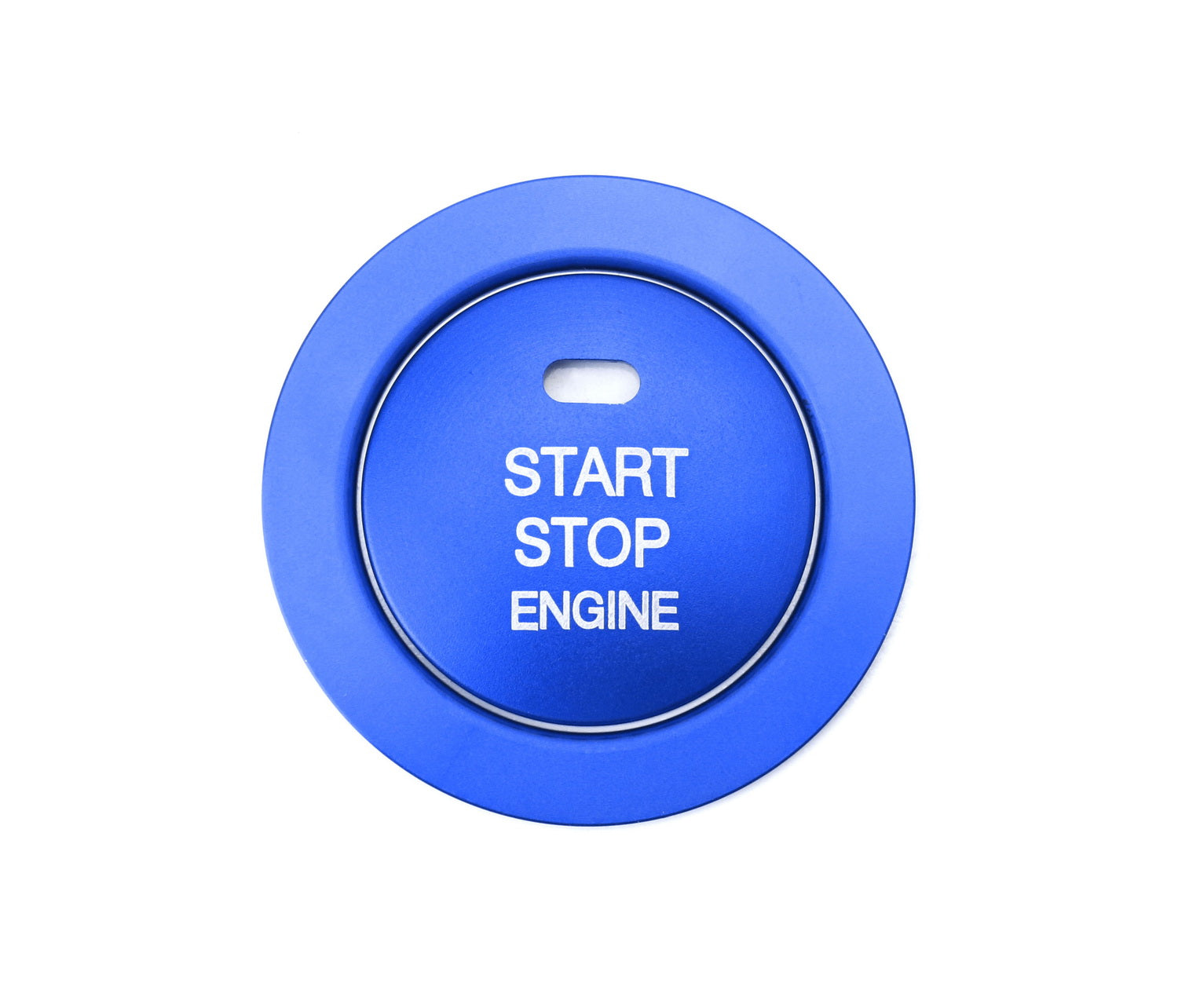 Blue Engine Push Start Button with LED Surrounding Ring - Compatible with Subaru BRZ, Crosstrek, WRX & STI - Upgrade Your Car Interior for Sporty Driving Experience