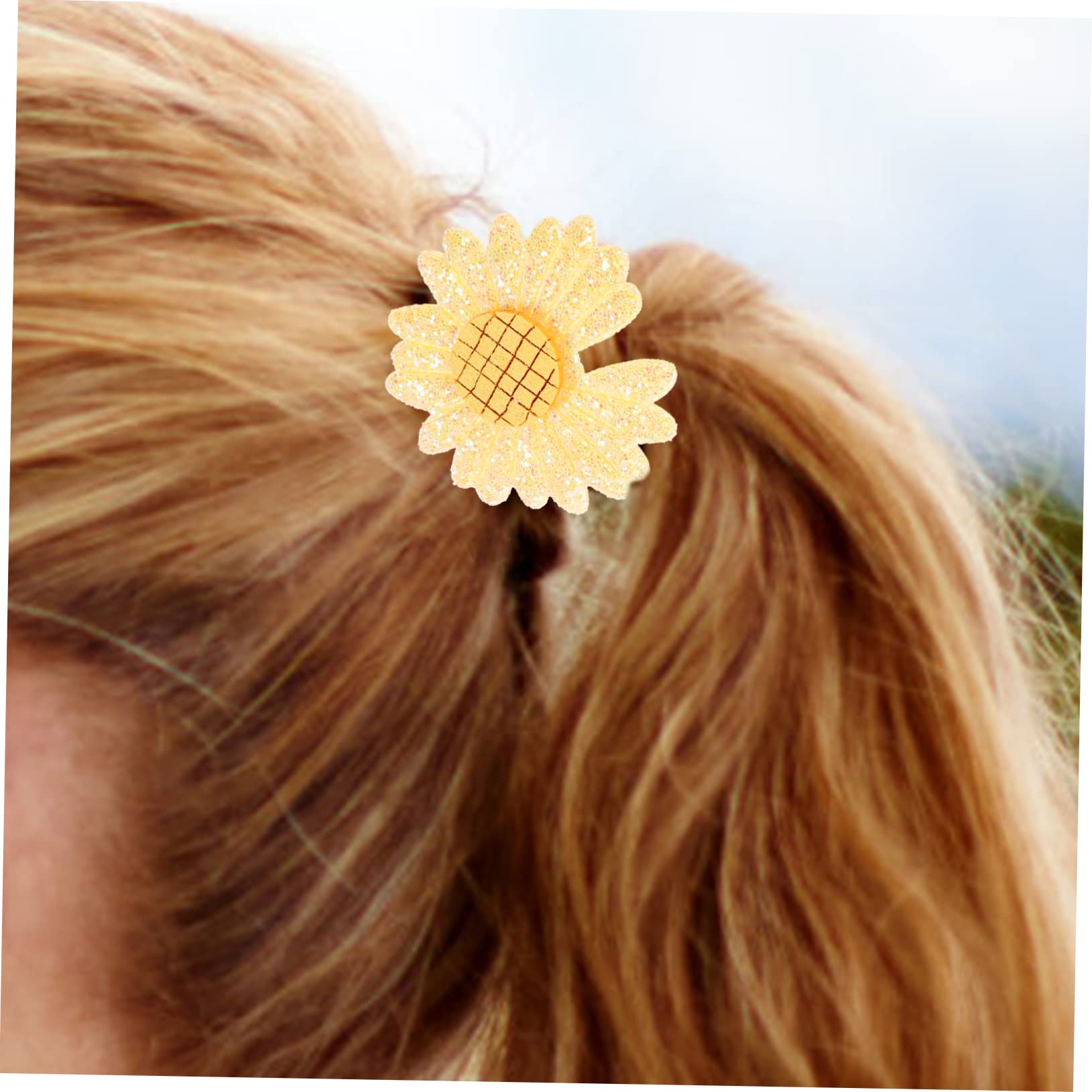 Elegant Bowknot Hair Scrunchies for Women - Mesh Yarn Hair Ties Set for Party & Daily Use