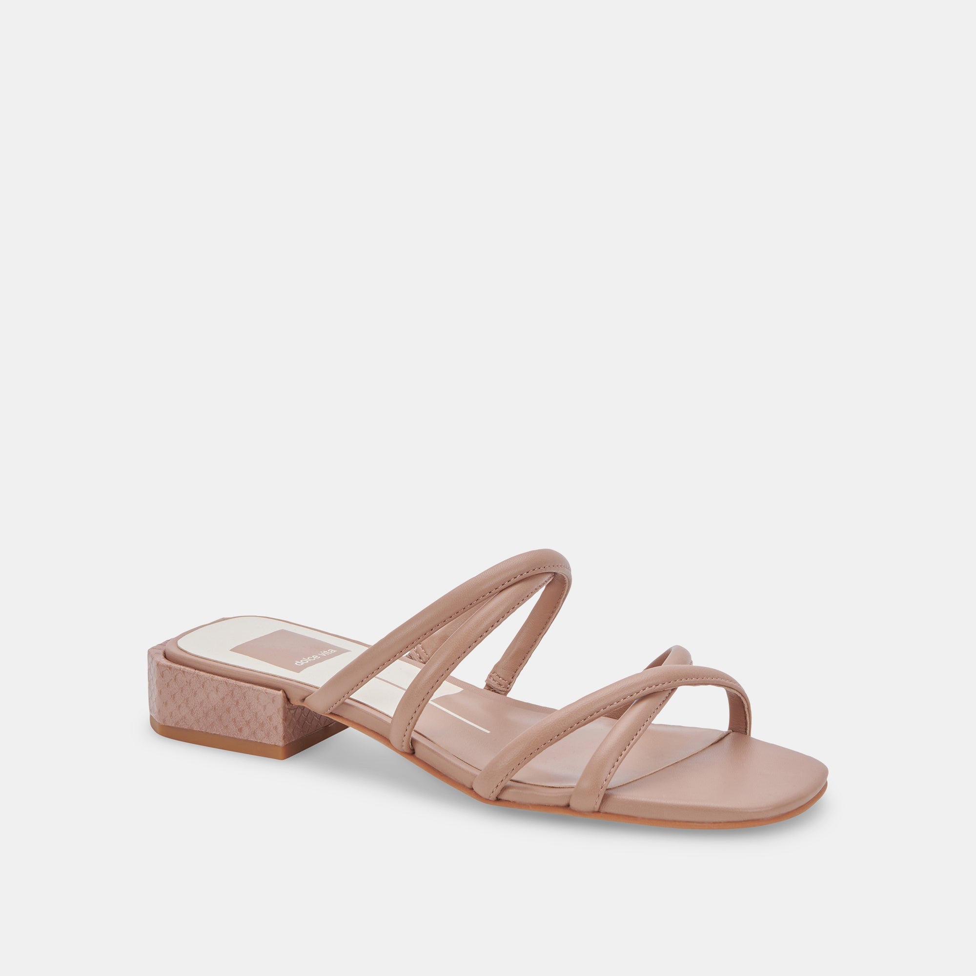 HAPI SANDALS CAFE LEATHER Women's Comfortable Slide Sandals - Soft Genuine Leather Flip Flops for Beach, Pool, and Casual Wear | re:vita Collection