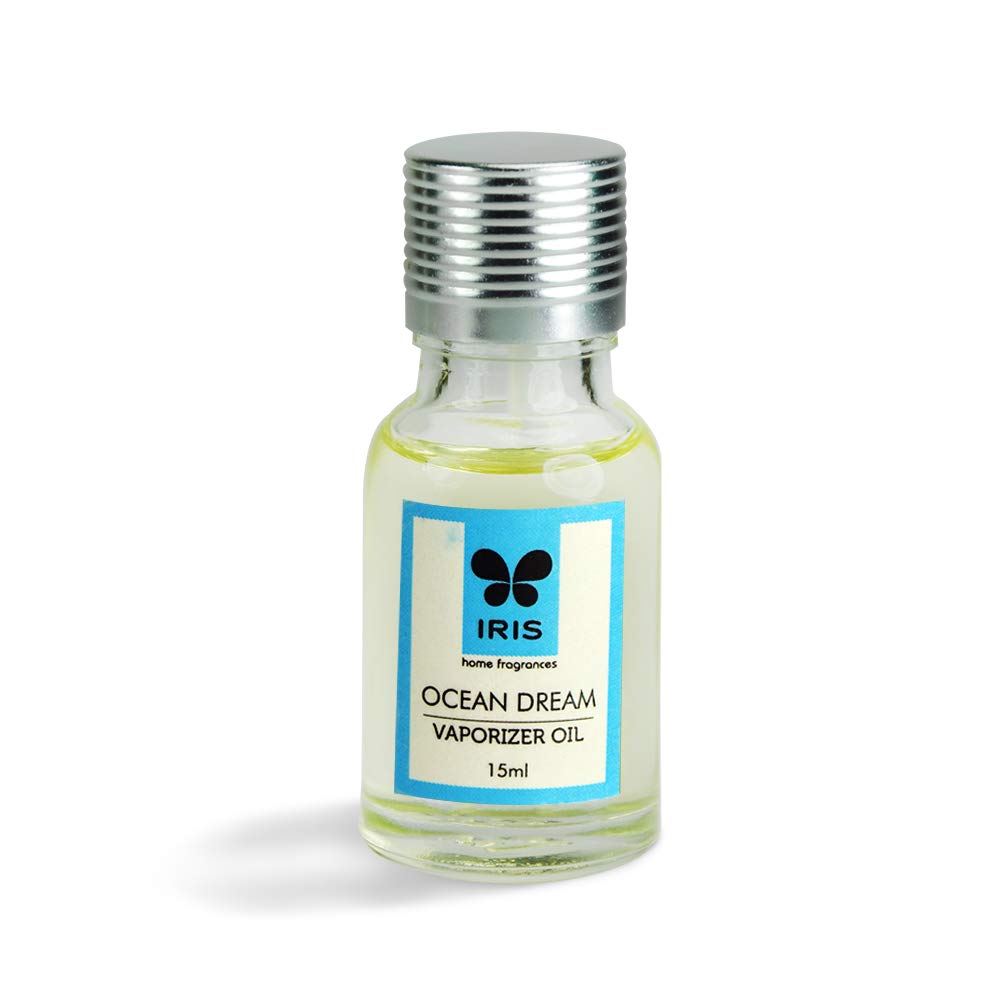 IRIS Ocean Dream Vaporizer 15ml Essential Oil - Portable Aromatherapy for Relaxation, Stress Relief & Home Fragrance