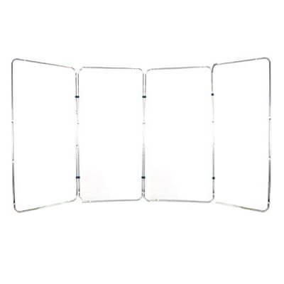 4x2.4m Panoramic Photography Backdrop Stand System (Frame Only) - Perfect for Studio Photography, YouTube Videos, and Product Shoots