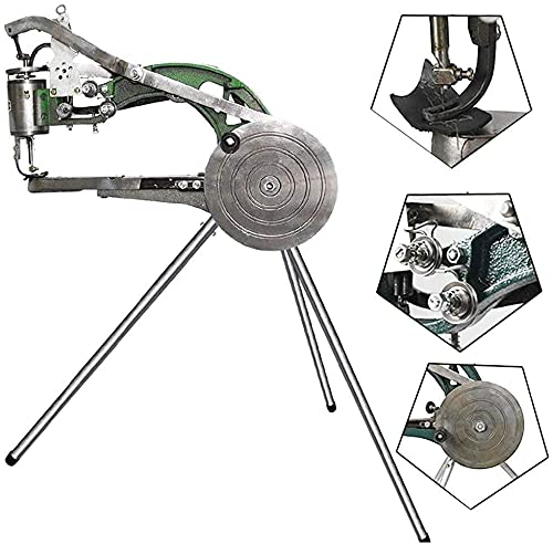 Heavy Duty Leather Sewing Machine for Shoe Repair & Hand Cobbler - Industrial Hand Stitching Tool for Leathercraft, DIY Projects & Professional Shoe Making