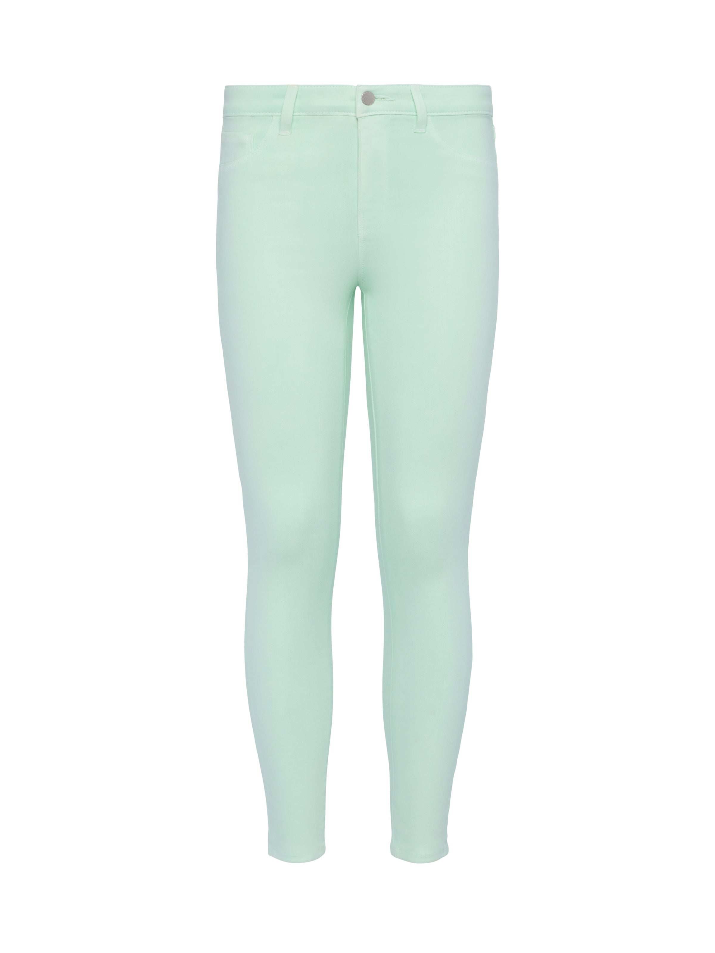 Margot Coated Cropped Skinny Jeans for Women - High Waist Stretch Denim Pants | Perfect for Casual Outfits, Date Nights & Office Wear
