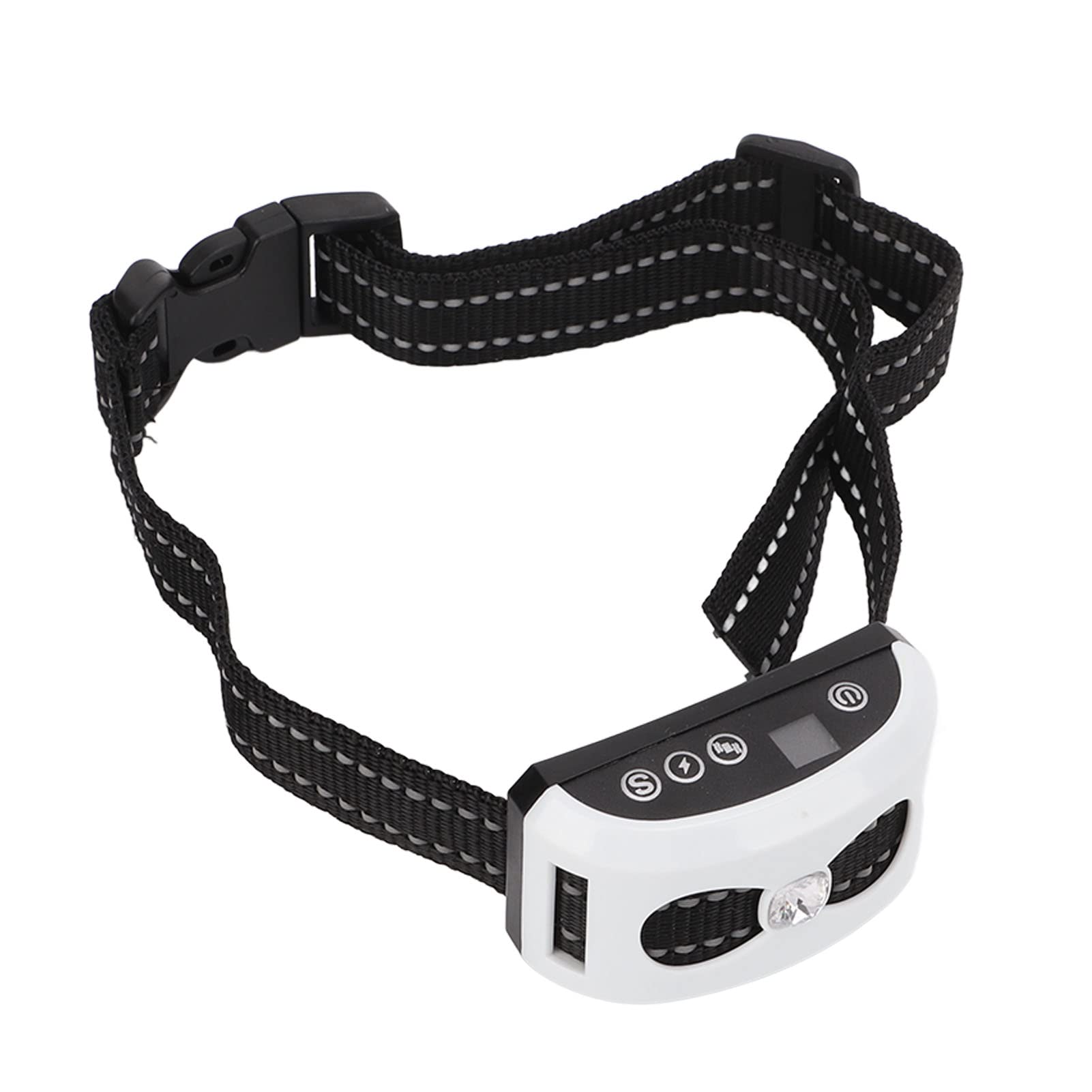 GLOGLOW Dog Bark Collar - Adjustable Vibration Training Collar for Small & Medium Dogs | Safe & Humane Anti-Bark Solution for Indoor Use, Puppy Training & Behavior Correction