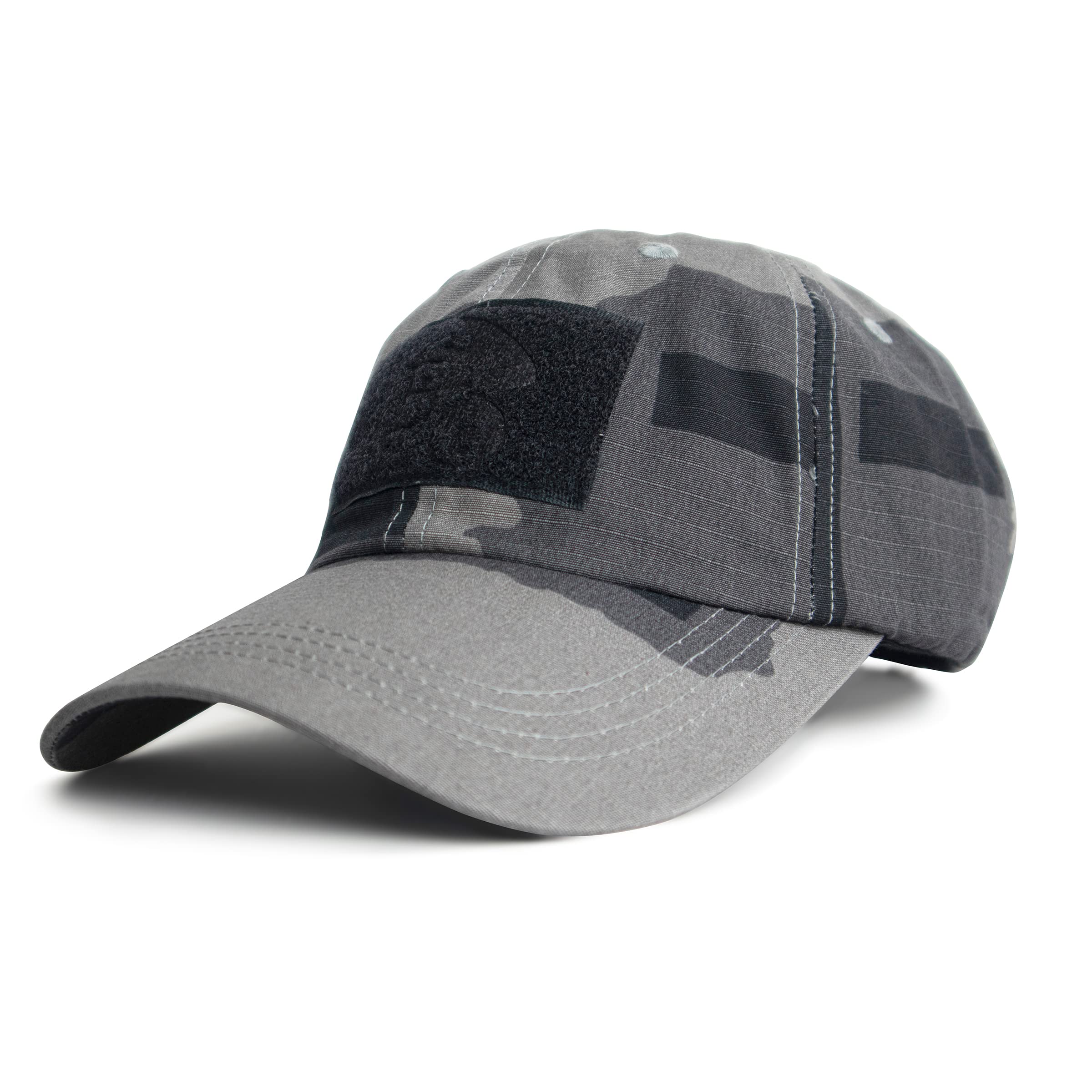 Tactical Camo Baseball Cap for Men - Military Style Adjustable Outdoor Hat for Hunting, Hiking & Fishing | Durable & Comfortable