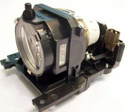 Original HITACHI CP-X400/X200 Replacement Lamp & Housing - High Precision Projector TV Bulb for Home Theater, Office Presentations, and Classroom Use