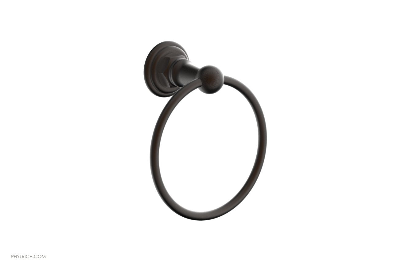 HEX TRADITIONAL Chrome Towel Ring - 7.5