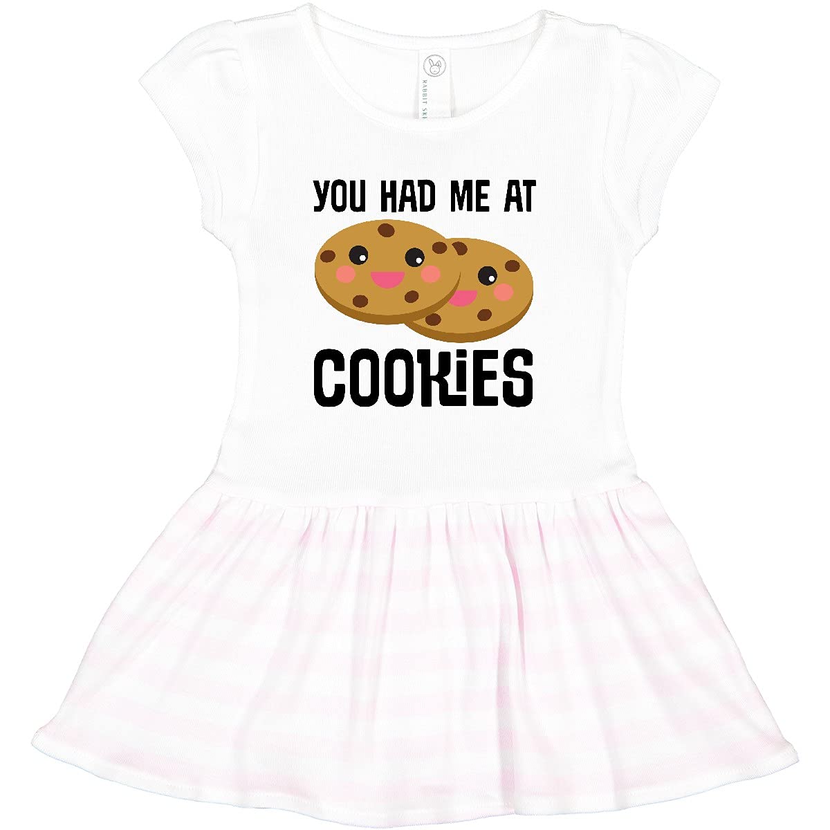 Inktastic Cookie Toddler Dress - Cute Baking Outfit for Girls