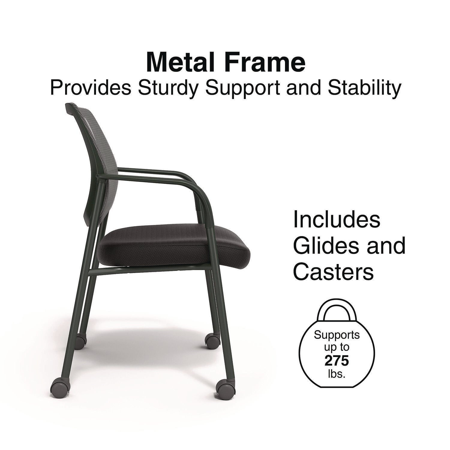 Alera Wessex Mesh Fabric Guest Chair - 24.41