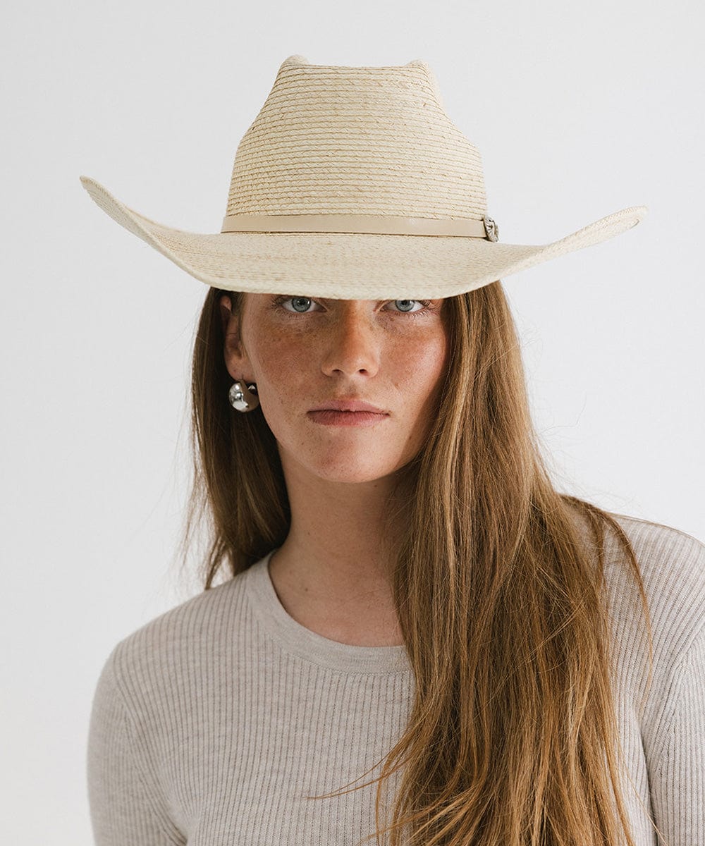 Millie Straw Cowgirl Hat - Western Style Sun Hat for Women, Blemished - Perfect for Rodeo, Country Music Festivals & Outdoor Adventures
