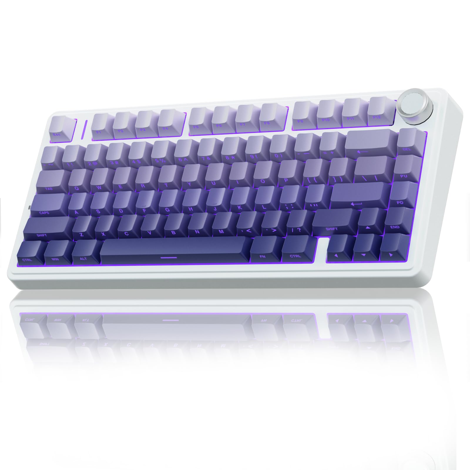 AULA F75 Wireless Mechanical Keyboard - RGB Gaming, Hot Swappable for PC/Mac