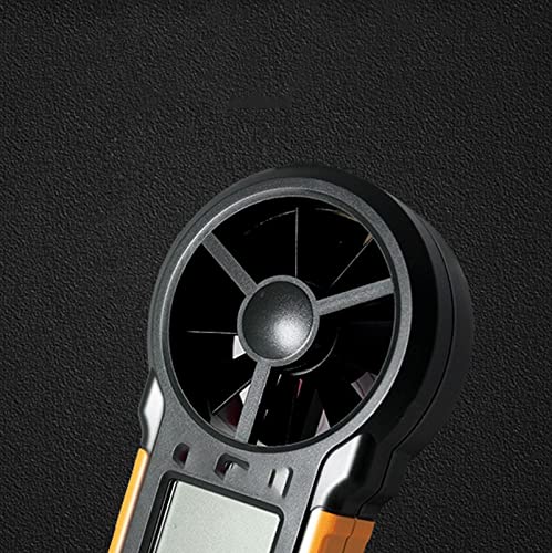 Digital Anemometer Handheld - Portable Wind Speed Meter for Air Flow Velocity, CFM Measurement - Perfect for HVAC, Weather Monitoring, Drone Flying & Outdoor Activities