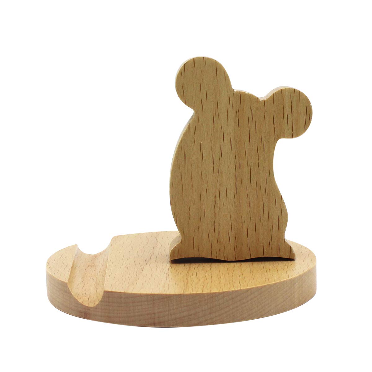 Adorable Mouse-Shaped Phone Stand Holder - Cute Animal Cell Phone Desk Dock for iPhone, Android, Smartphones | Perfect for Office, Home Decor, Gift Idea