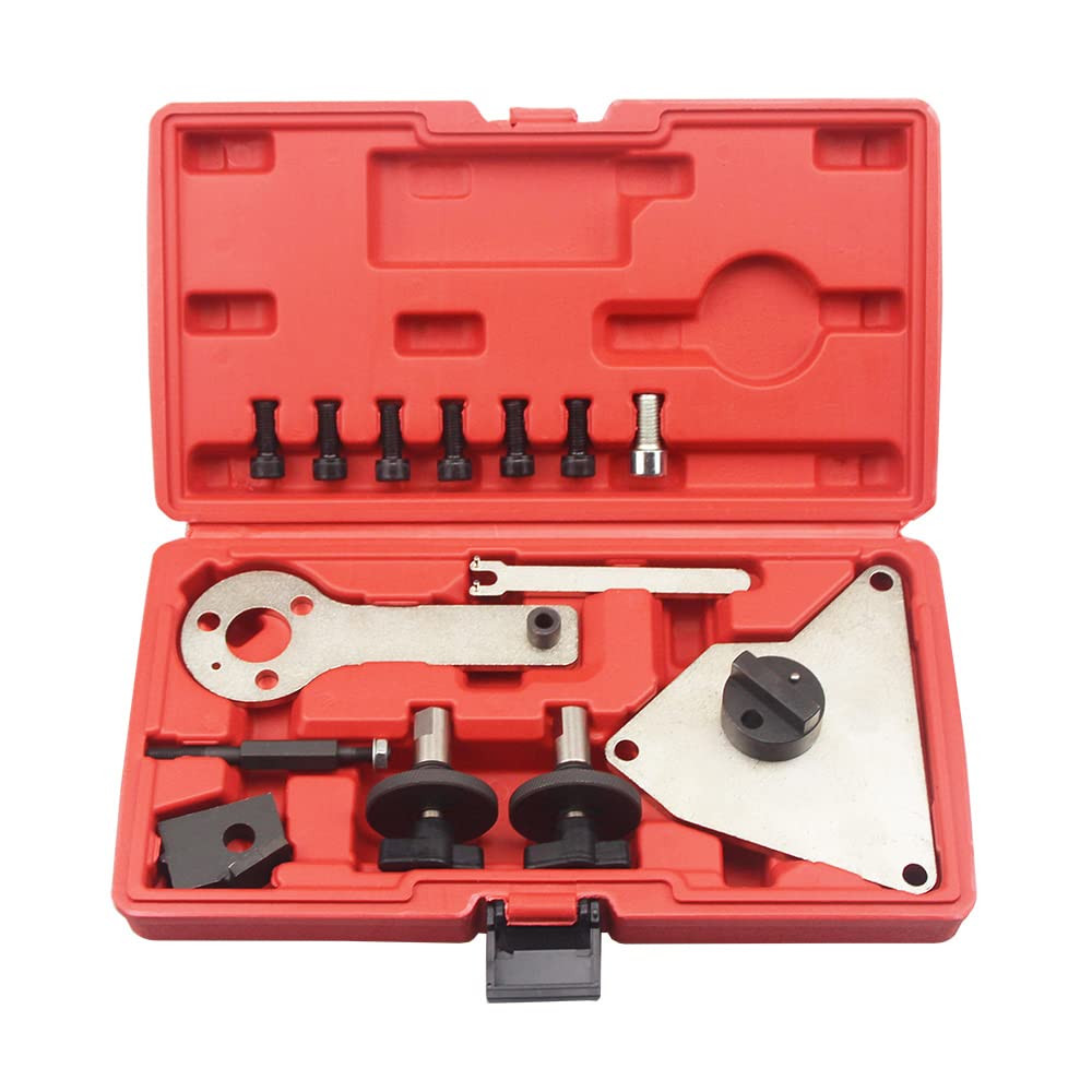 UTMALL Engine Timing Tool Kit - 14pc Set for Alfa Romeo, Lancia Delta, Fiat Multiair 1.4L Engines | Professional Automotive Repair Tools for Timing Belt Replacement & Engine Maintenance
