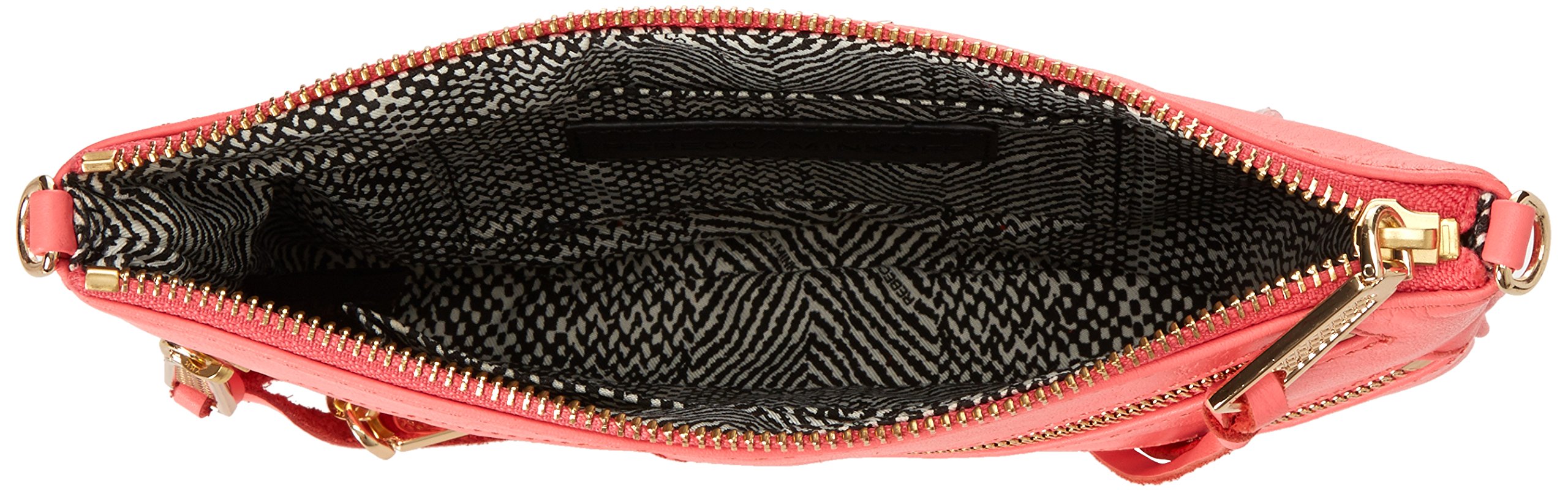Rebecca Minkoff Moto Rocker Crossbody Bag for Women - Stylish Leather Shoulder Purse for Everyday Use, Work, Travel & Date Night