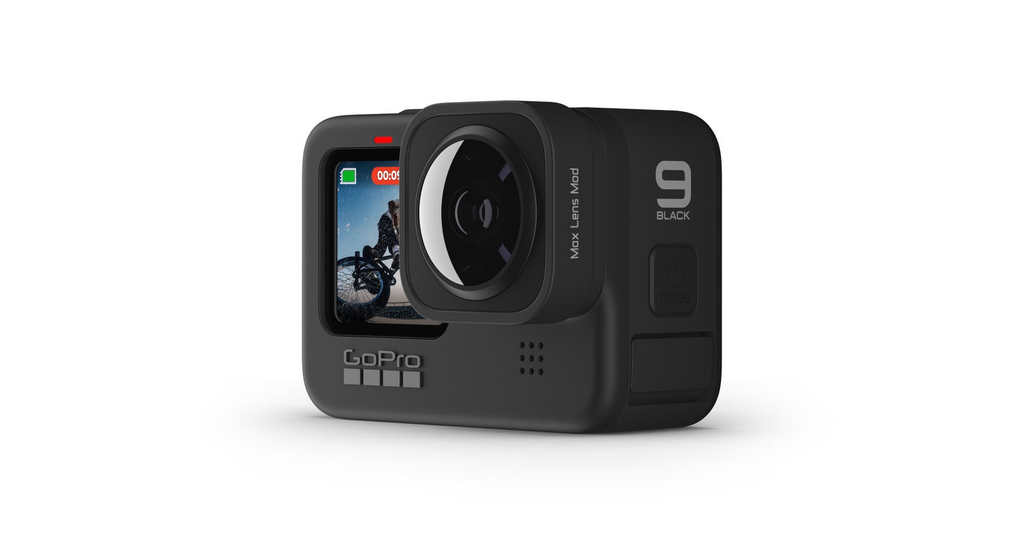 HERO9 Black Max Lens Mod - Ultra Wide Angle Lens for GoPro HERO9 - Perfect for Action Sports, Vlogging & Adventure Filming