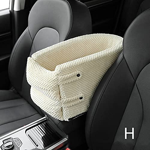 VALINK Dog Car Seat - Detachable & Washable Pet Carrier for Small Dogs & Cats, Universal Vehicle Armrest Box, Portable Travel Kennel - Perfect for Road Trips & Daily Commutes