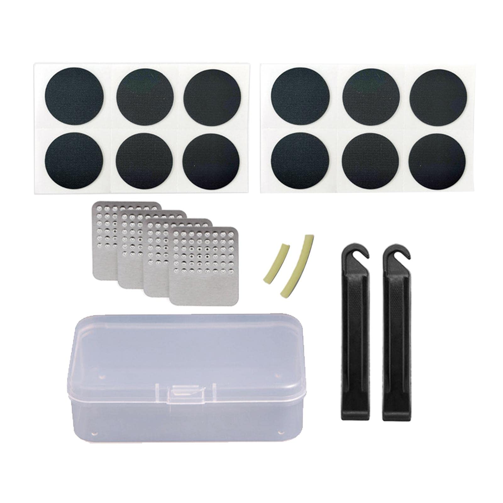 Newmind Glueless Bike Tire Repair Kit - 20pcs for Motorcycle & Bicycle - Quick Flat Tire Fix for Road Trips & Commuting
