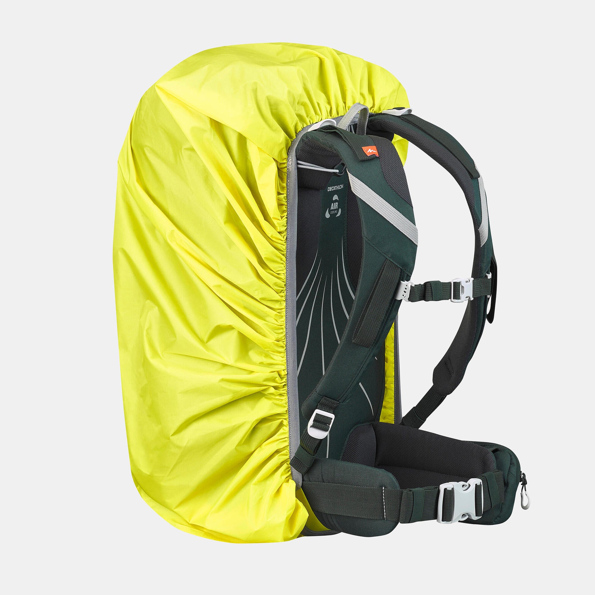 Waterproof Rain Cover for Hiking Backpacks 20-40L - Forclaz Quechua Outdoor Gear - Perfect for Hiking, Camping & Travel in Wet Weather