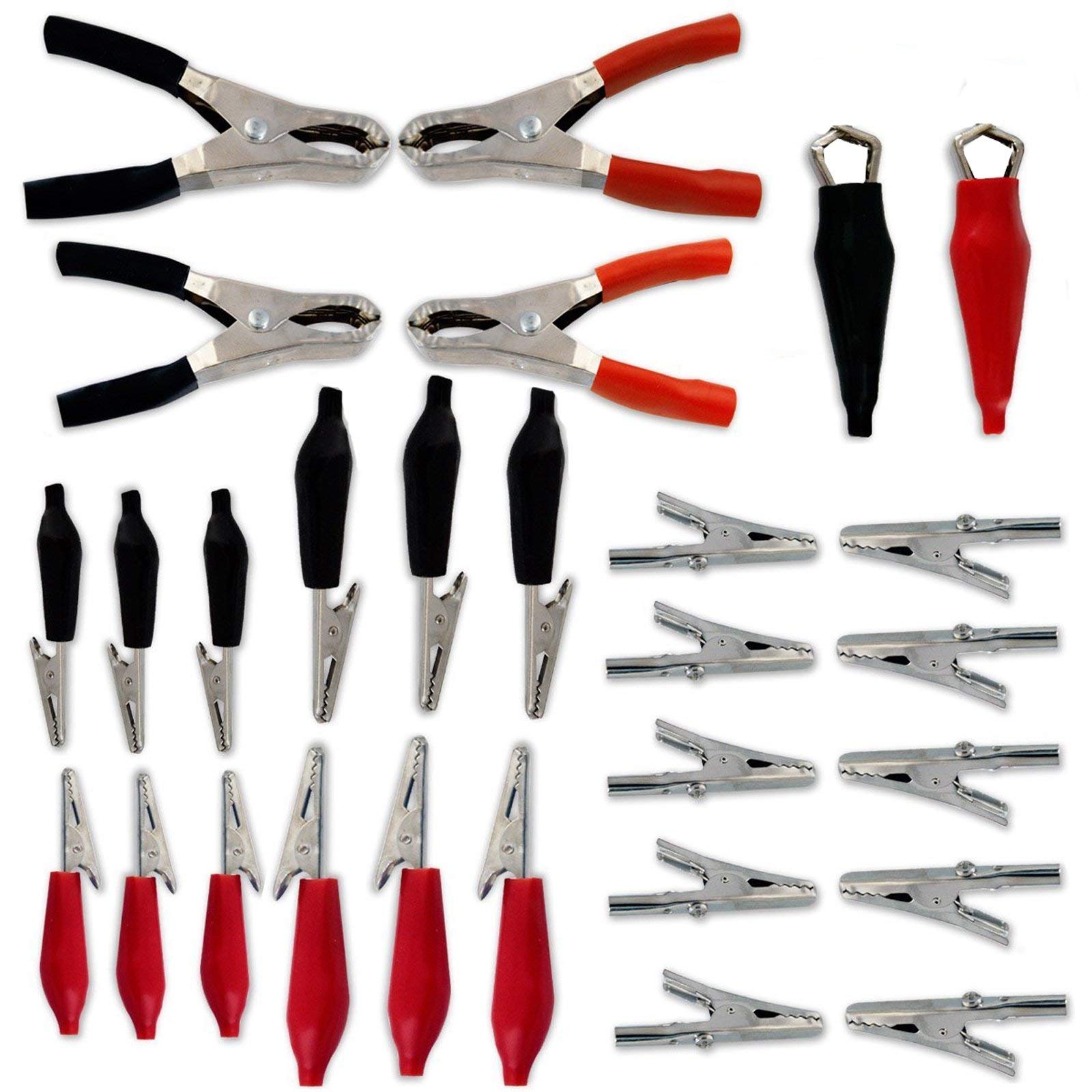 28-Piece Electrical Clamp Clip Set - Insulated Wire Connectors for Home Wiring, DIY Projects & Electrical Repairs - Perfect for Electricians, Handymen & DIY Enthusiasts