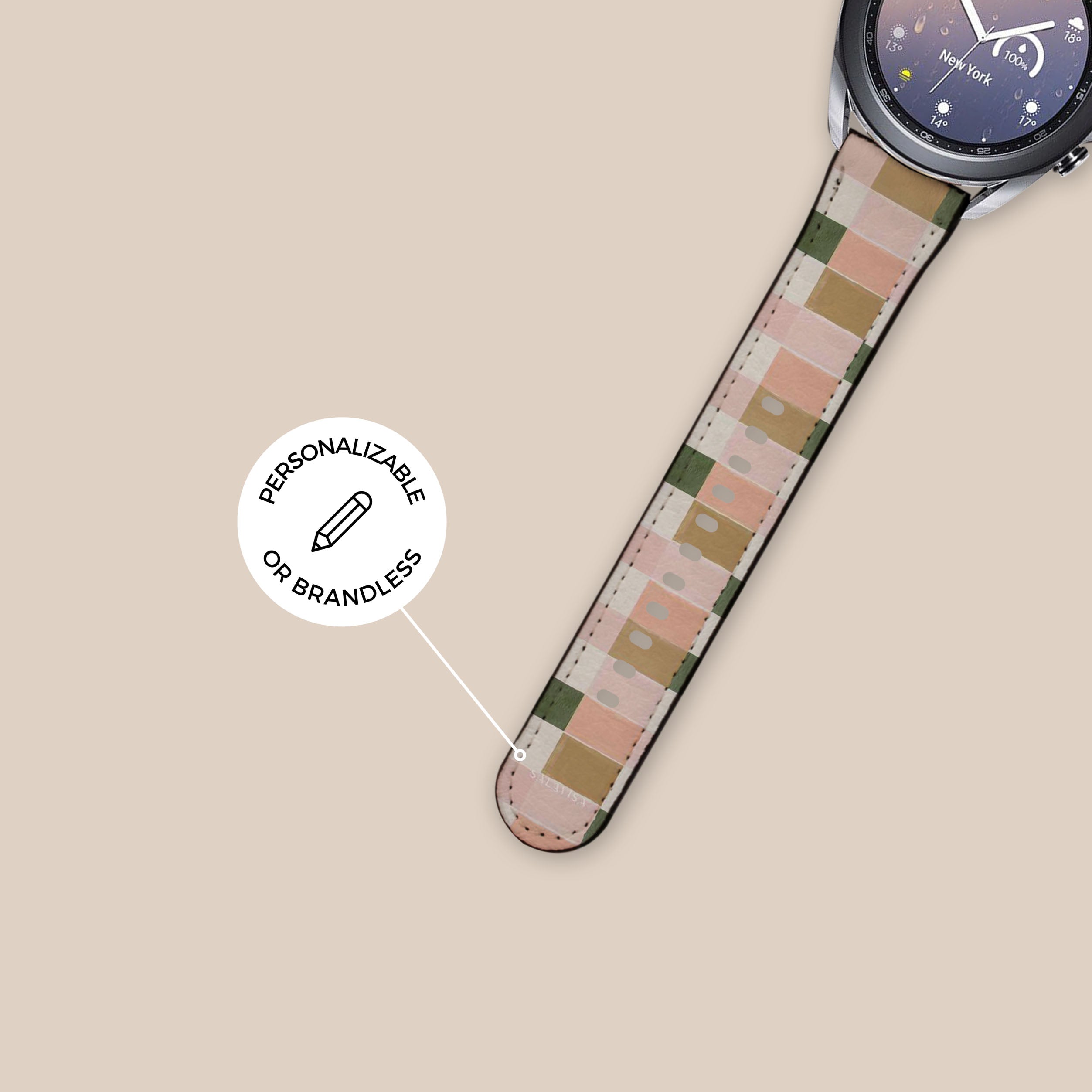 Galaxy Watch Band for Women & Men - Stylish Spring Dream Design - Compatible with Samsung Galaxy Watch 4/5/6, Active 2, Gear S3 - Perfect for Workouts, Running & Everyday Wear