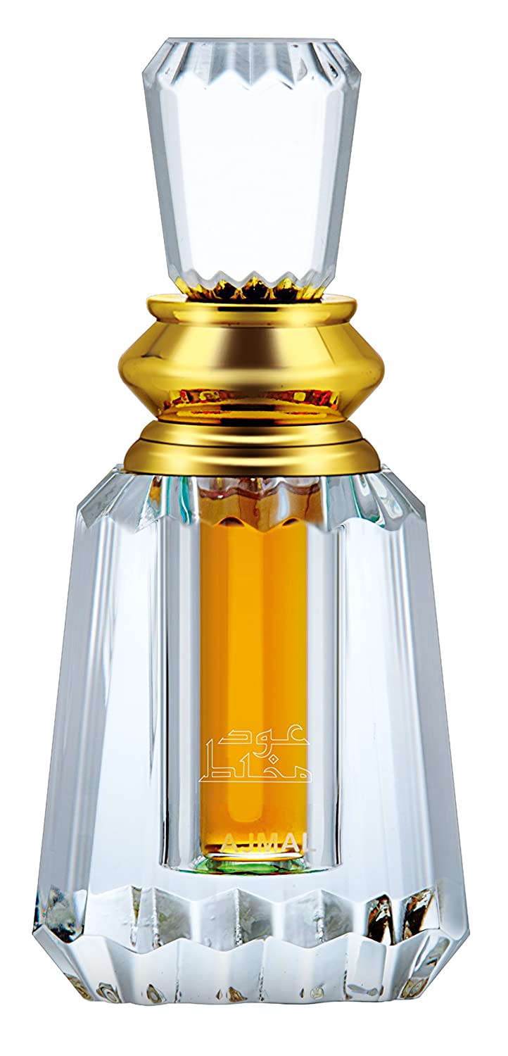 Ajmal Eternal Oudh Mukhallat Perfume Oil - 6ml Luxury Arabian Oud Fragrance for Men & Women | Perfect for Special Occasions, Evening Wear & Gift Giving