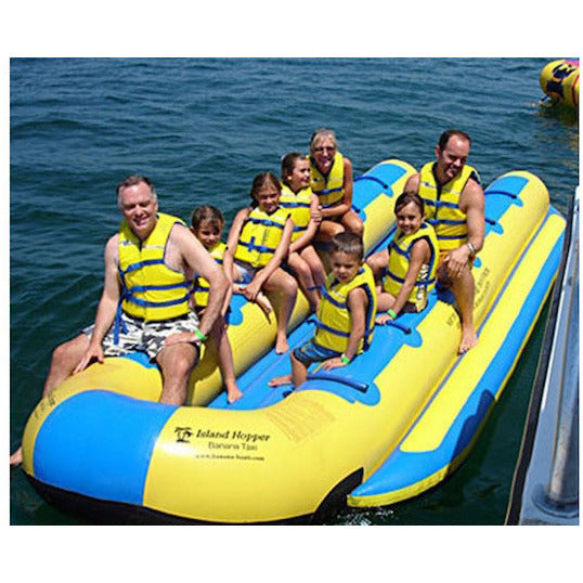 12 Person Island Hopper Banana Boat Taxi - Perfect for Beach Parties, Water Adventures & Family Fun