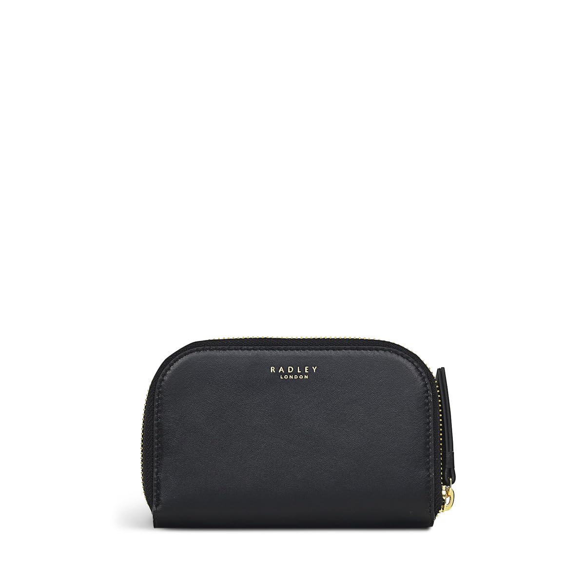 RADLEY London Dog And The Moon Women's Medium Leather Zip Around Wallet - Black | Stylish RFID-Blocking Purse for Everyday Use, Travel & Gift Giving